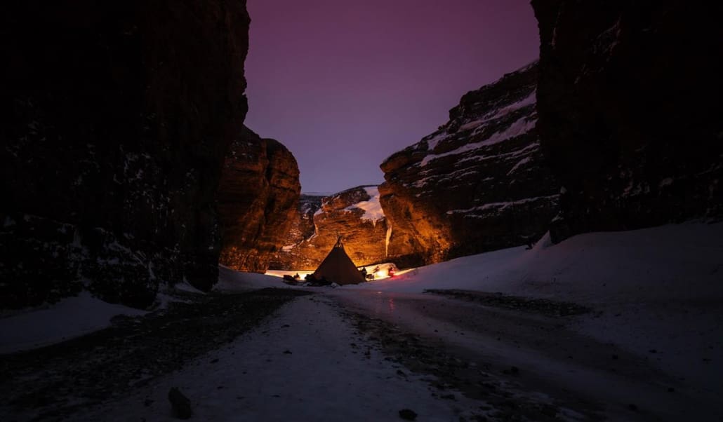 Snowmobile Safari to Northern Ligths Camp - Svalbard Adventures