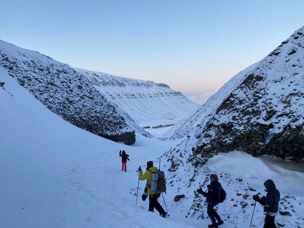 Ice Cave with Svalbard Wildlife Expeditions